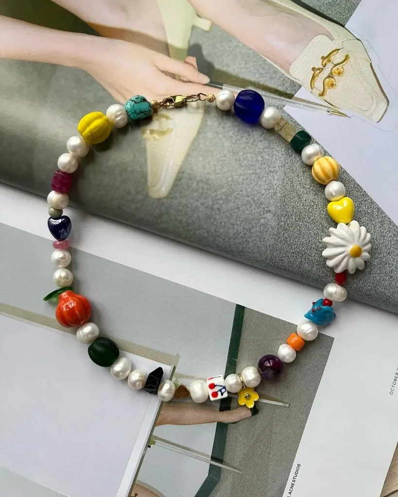 tsvite teren necklace