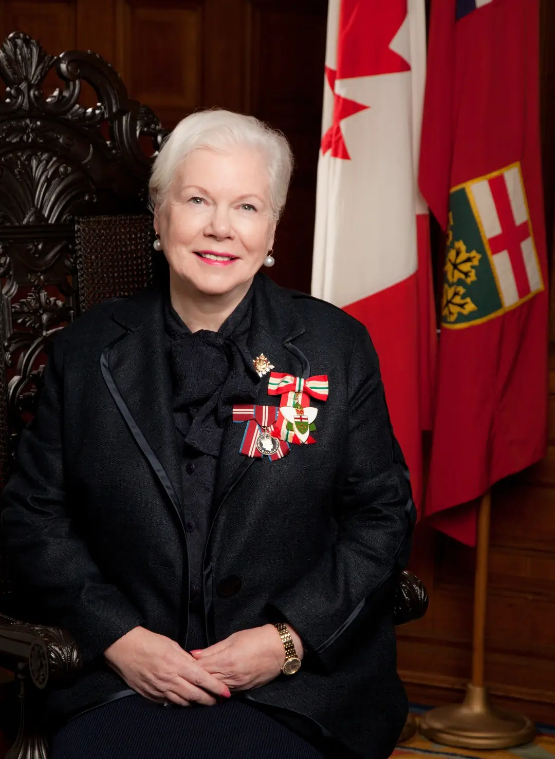 Elizabeth Dowdeswell — 29th Lieutenant Governor of Ontario, holder of 11 honourary doctorates