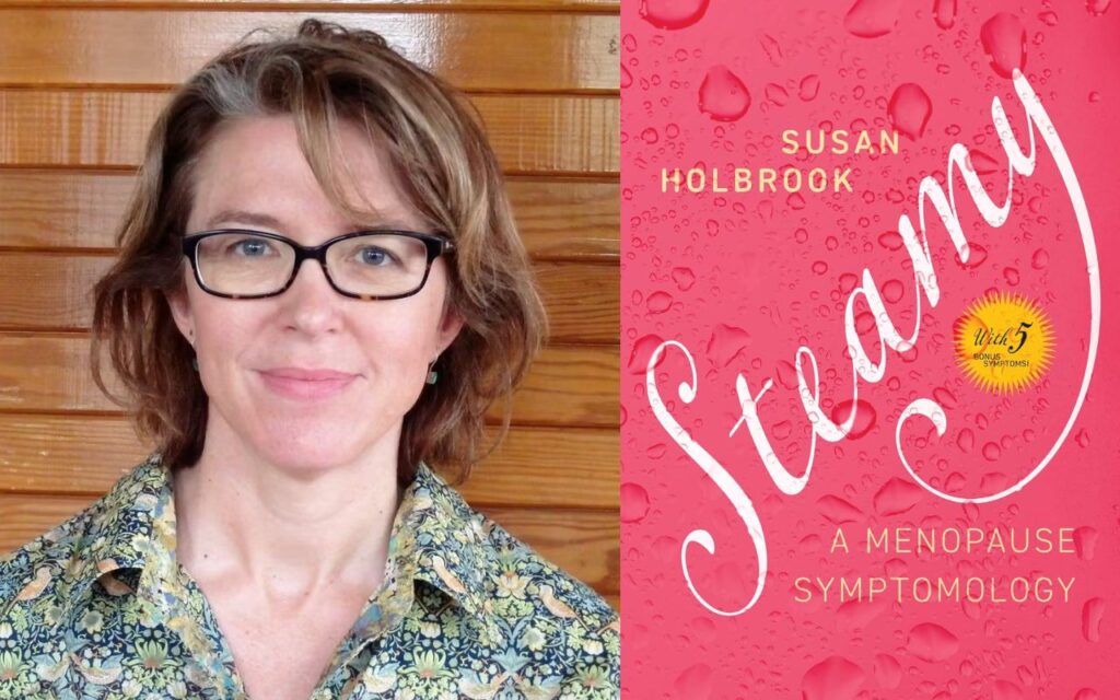 Susan Holbrook, menopause book cover