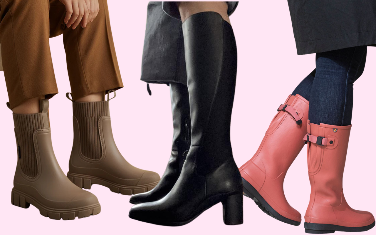 Chic spring boots that actually keep your feet dry