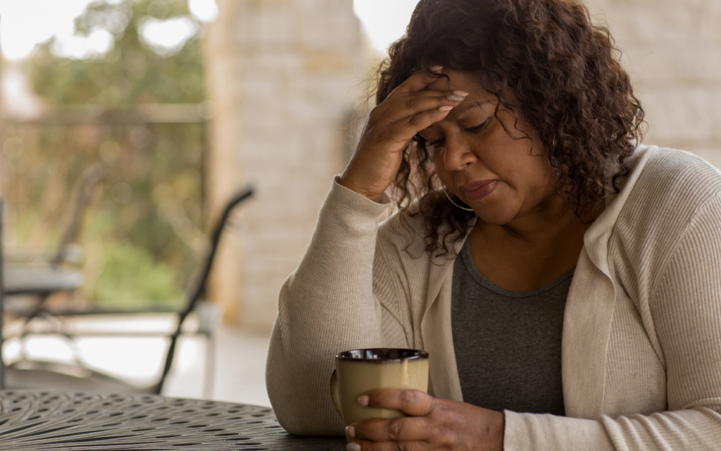 woman in perimenopause