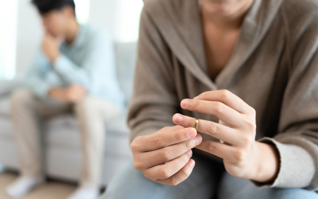 marriage over, divorce