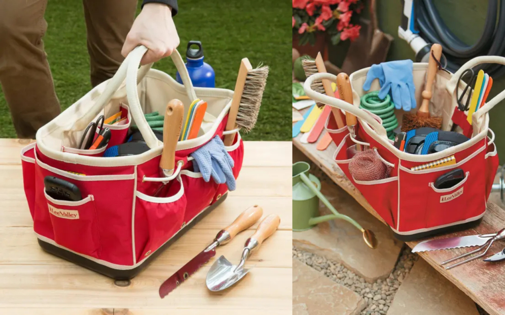 Lee Valley garden tools tote