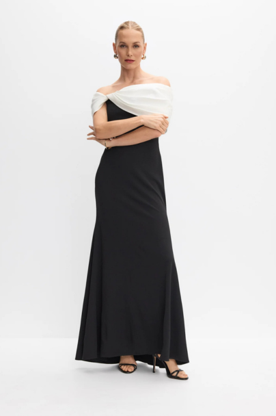 black tie dress